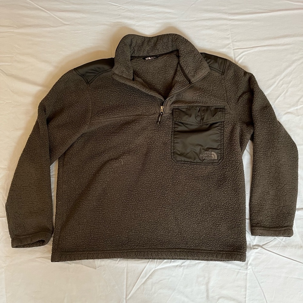 The North Face Gray Fleece Pullover